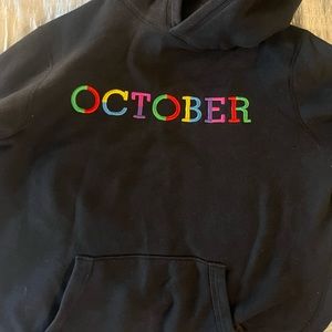 OVO OCTOBER rainbow hoodie
